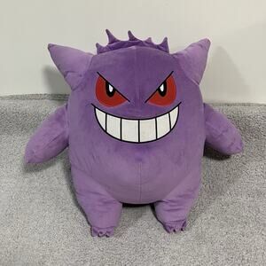 Gengar Plush Exclusive Wicked Cool Toys Jumbo Large 24" Pokemon Nintendo